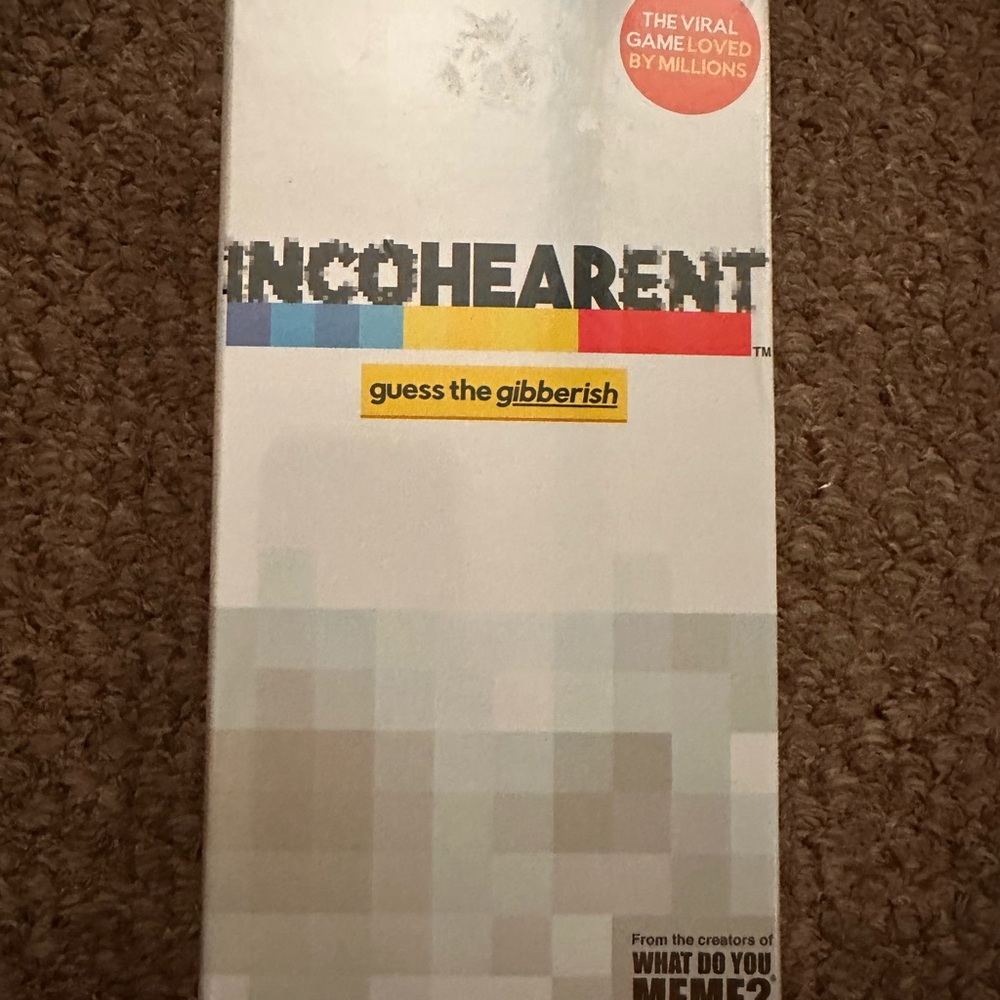 Incohearent Party Game